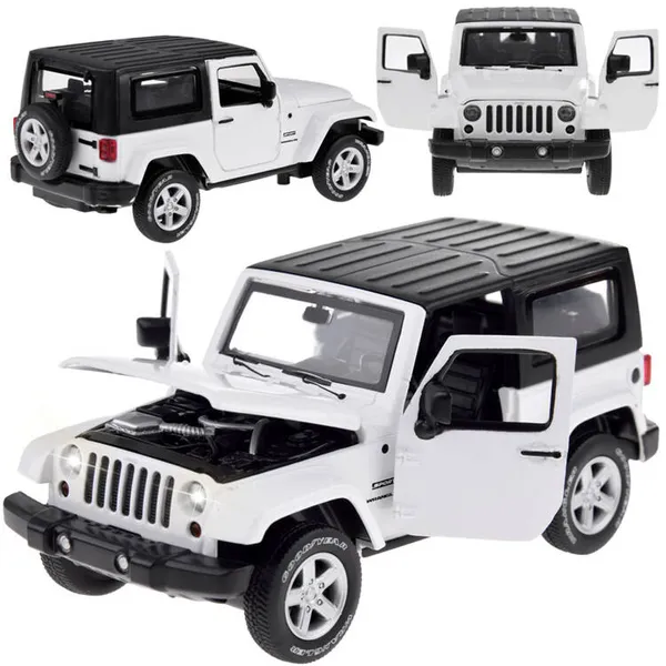 Jeep wrangler terepjáró 1:32 hang-fény