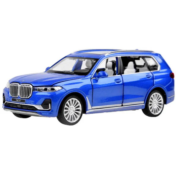 Bmw x7 kék terepjáró modell 1:32