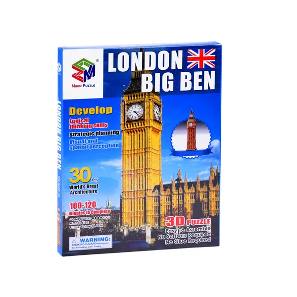 3d big ben kirakós - 30 darabos