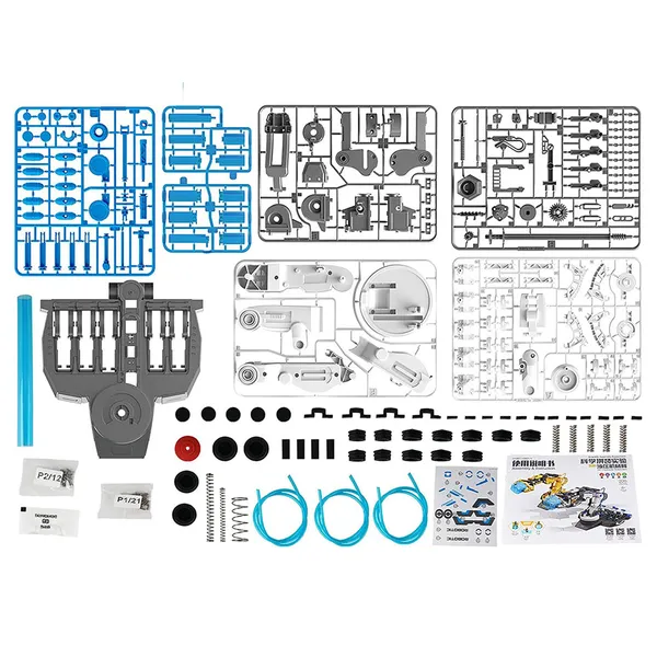 Hidraulikus robotkar építő készlet 220db