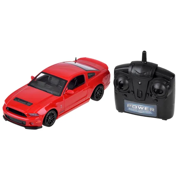 Ford shelby gt500 rc autó 1:24 piros