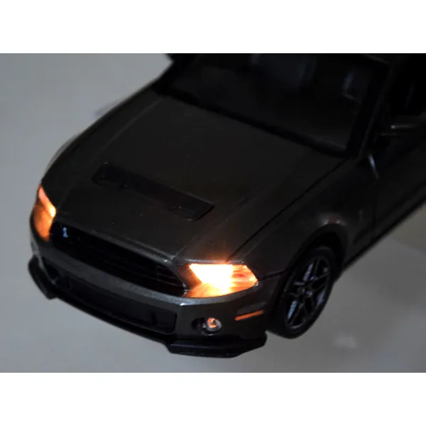 Ford shelby gt500 rc autó 1:24 ezüst