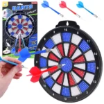 Darts társasjáték szett - 18,5 cm tárcsa + 3 darts