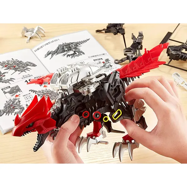 Raptor dino robot építő készlet