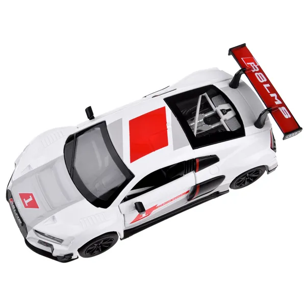 Audi r8 lms fém autómodell 1:32 hang- és fényhatásokkal