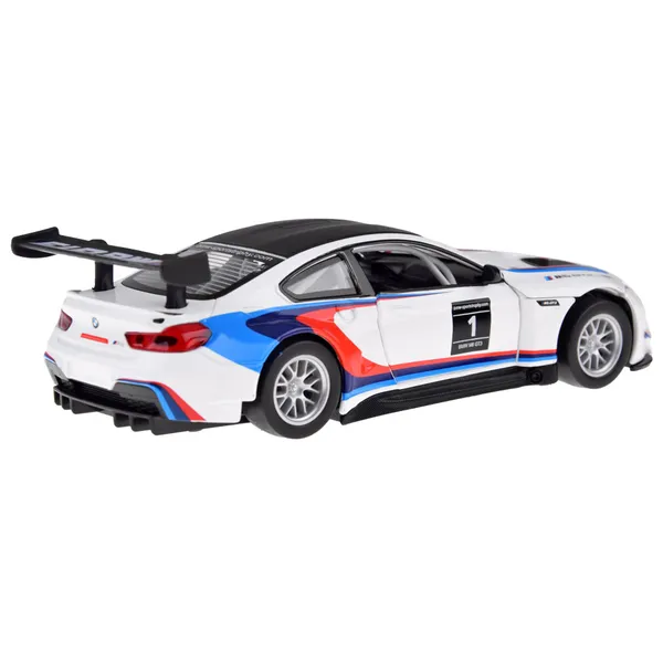 Bmw m6 gt3 fém modell 1:32 hang fény nyitható ajtók - Image 3