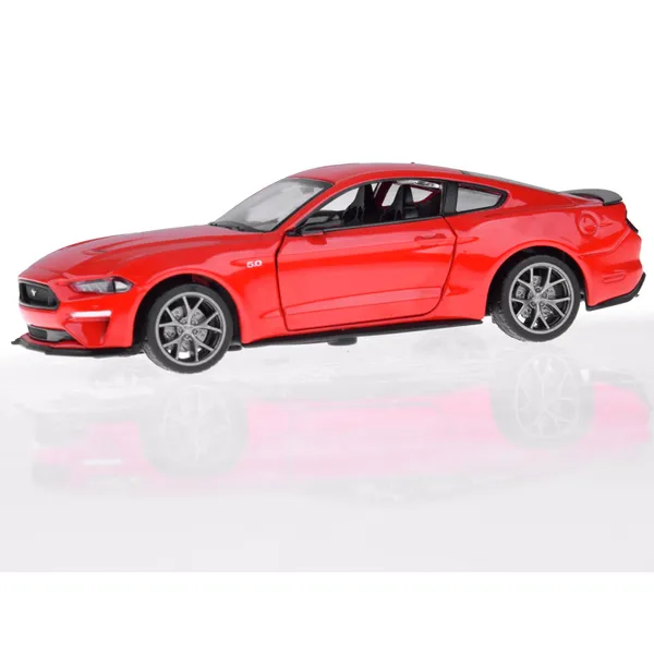 Ford mustang gt modell 1:34 hang fény piros