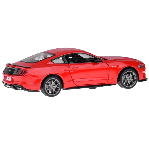 Ford mustang gt modell 1:34 hang fény piros