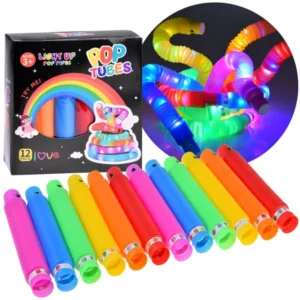 Led szenzoros pop cső 12db szett