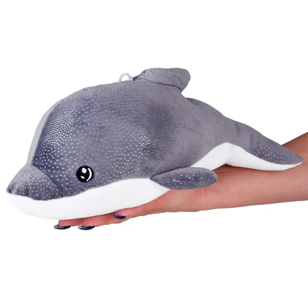 Puha delfin plüss kabala 37cm