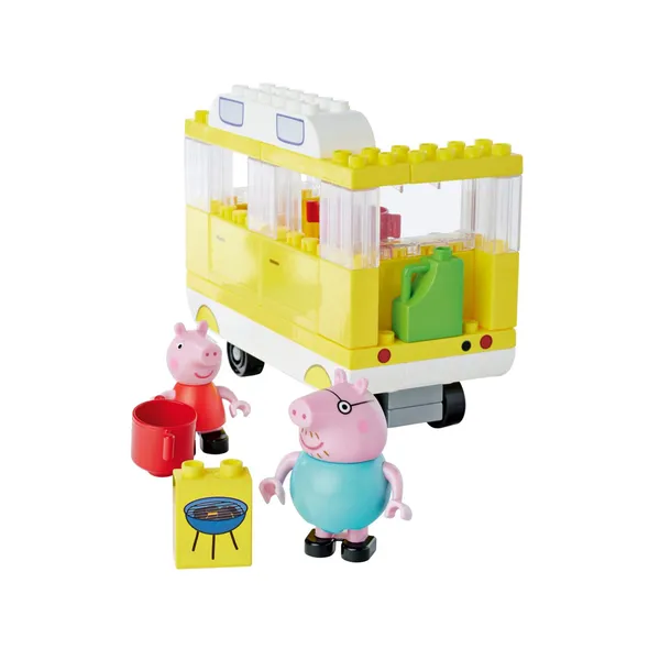 Peppa kemping építőkocka készlet 52 db - játék és fejlesztés