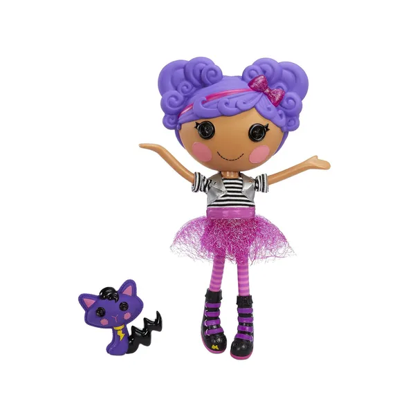 Lalaloopsy storm e. sky baba + cica, 33 cm, kemping szett