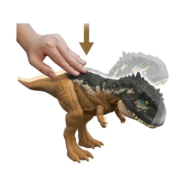 Jurassic world skorpiovenator figura 32,5 cm - hanggal és mozgással