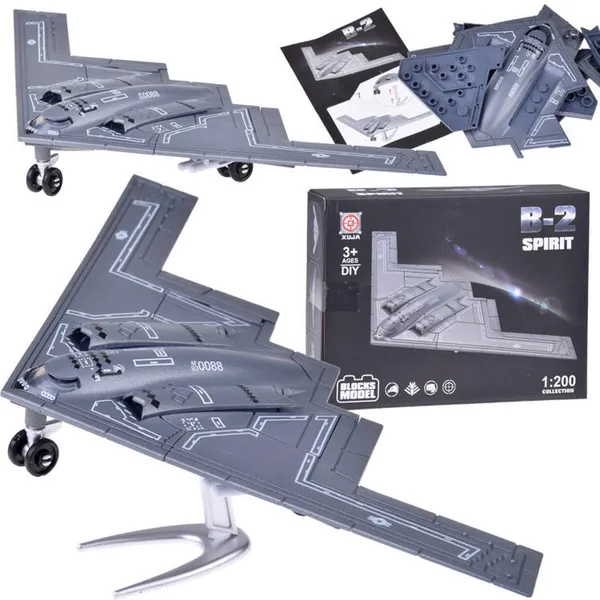 B-2 spirit bombázó építőkészlet 1:200 - kreatív játékélmény