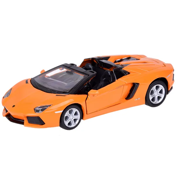 Lamborghini aventador roadster 1:32 fém modellautó hang- és fényhatásokkal