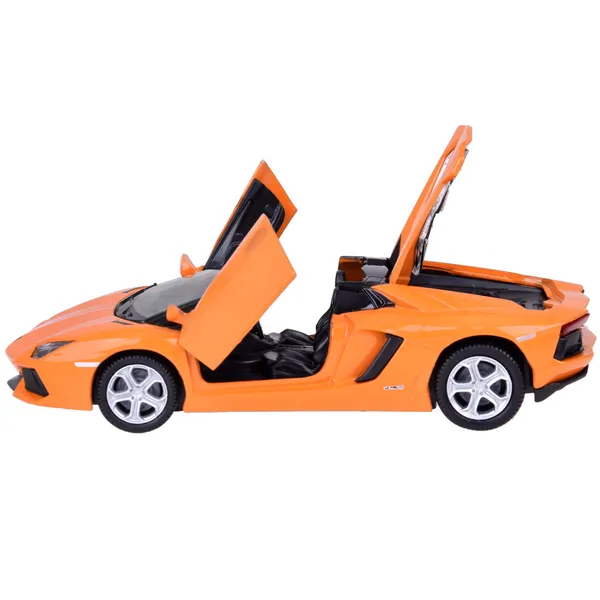 Lamborghini aventador roadster 1:32 fém modellautó hang- és fényhatásokkal