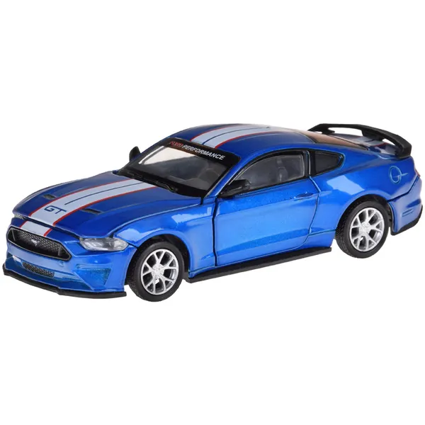 Ford mustang gt tuning készlet 1:42 - kék modellautó