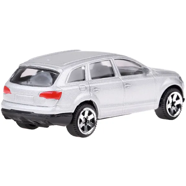 Audi q7 rugós modellautó 1:64 ezüst