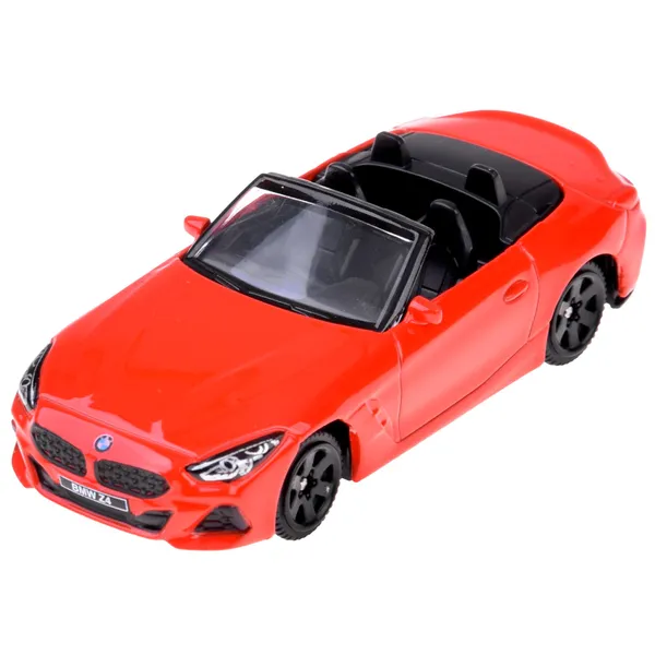 Bmw z4 m40i rugós fém modellautó 1:57 piros