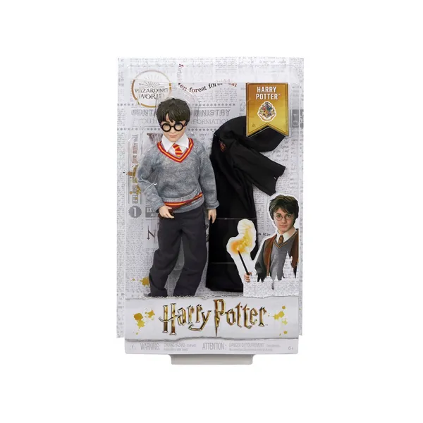 Harry potter griffendél baba + varázspálca 26cm