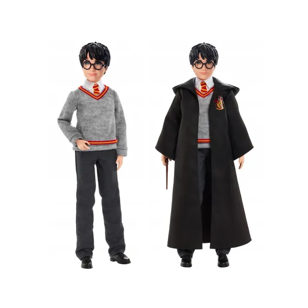 Harry potter griffendél baba + varázspálca 26cm