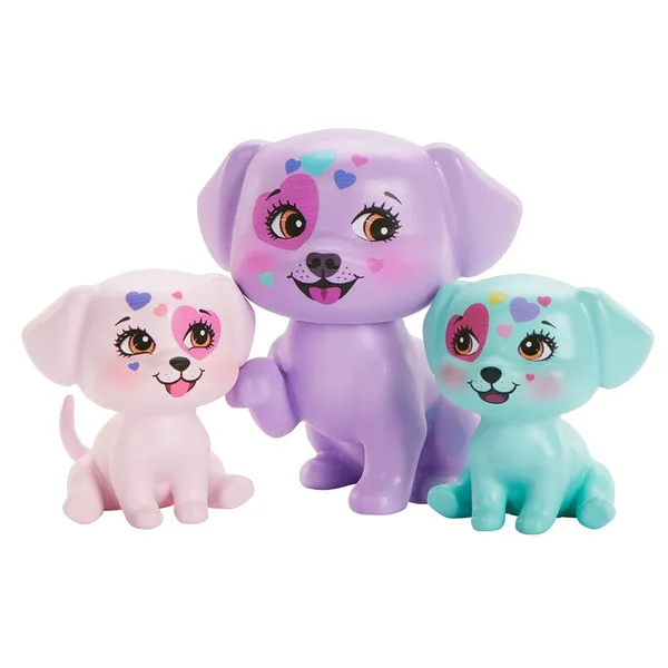 Enchantimals dessa dalmatian baba szett dalmatákkal 15cm