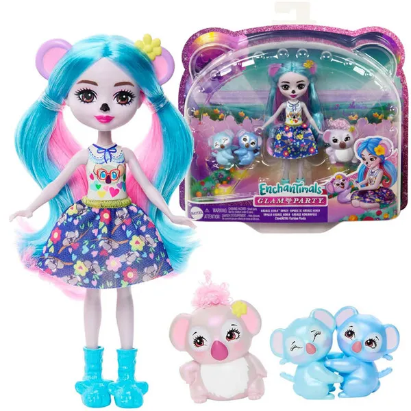 Enchantimals kwala koala baba szett 15cm