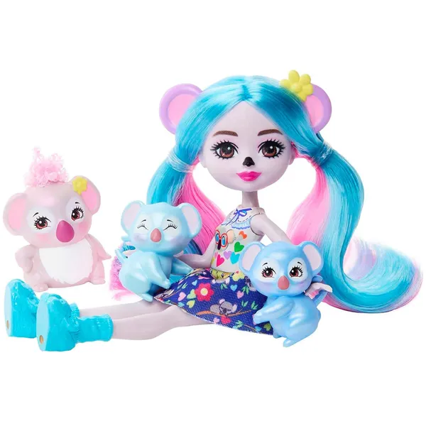 Enchantimals kwala koala baba szett 15cm