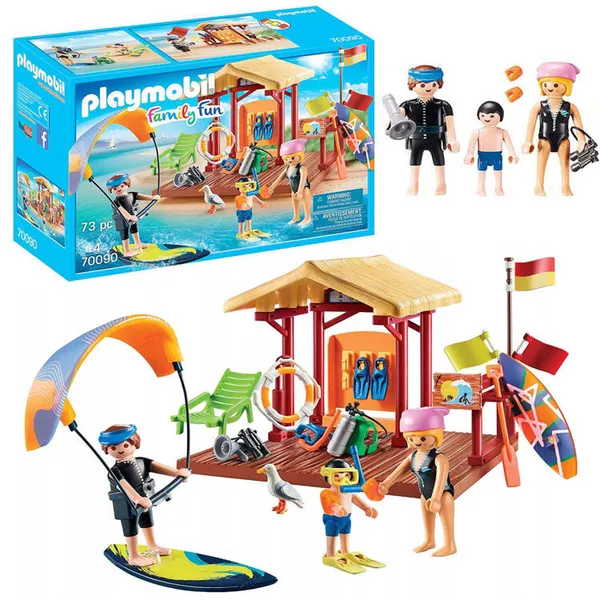 Playmobil vízisport kockák 73 db