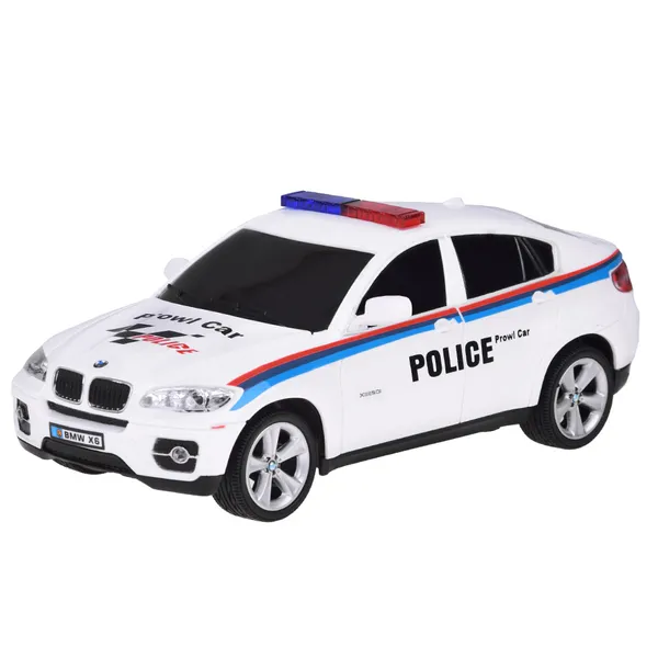 Bmw x6 távirányítós rendőrautó 1:24