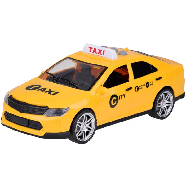 Hang- és fényes taxi játékautó gyerekeknek