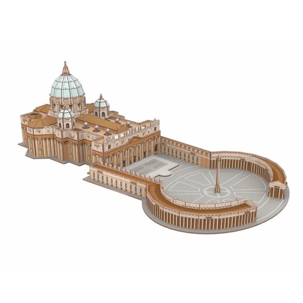 Szent péter-bazilika 3d puzzle - 68 darabos