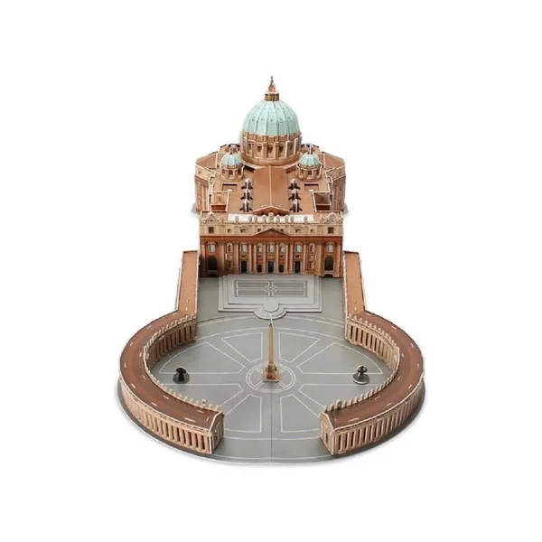 Szent péter-bazilika 3d puzzle - 68 darabos