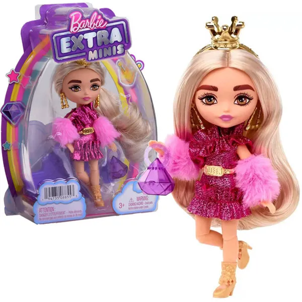 Barbie extra mini parti csillag baba 15cm