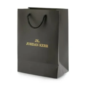 Jordan kerr ajándéktáska - szürke/arany, 100x180x247mm