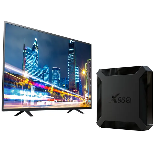 Okos tv box android hdmi távirányítóval