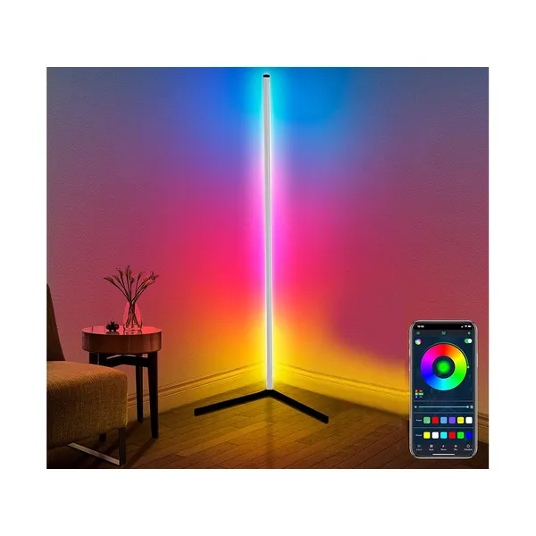 Rgb saroklámpa távirányítóval 1,5m