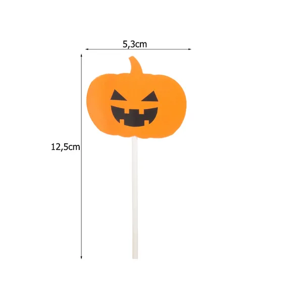 Halloween süti dekor pálcikák 5db