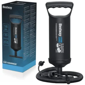 Bestway kézi pumpa 30cm fekete