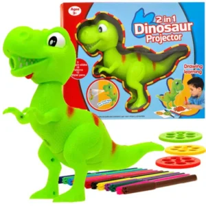 Dinovetítő t-rex rajzkészlet gyerekeknek