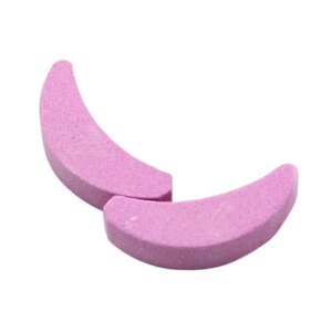 Ag685 láncélező kő készlet 2db - rózsaszín, tartós, 59x13mm