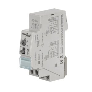 Lépcsőházi világításvezérlő din sínre, 2300w, 30mp-10p, led kompatibilis