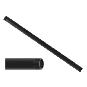 Mennyezeti tv tartókar, 50kg, 900mm, fekete