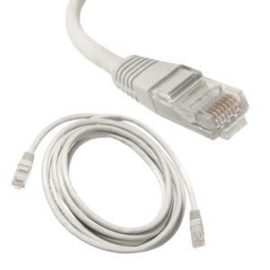 Maclean 5e patch kábel, 3m, szürke, rj45