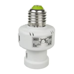 Automata e27 foglalat időzítővel, fehér, 100w, 360° érzékelés