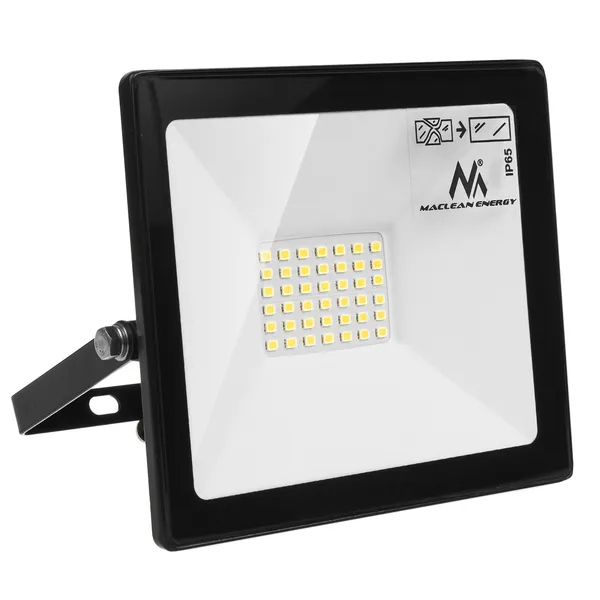 Prémium led reflektor 30w, meleg fehér, ip65, kültéri