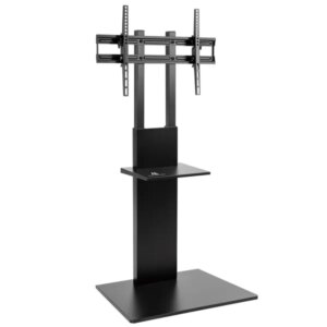 Maclean mc-865 tv állvány polccal, 37-70, max 40kg, vesa 600x400