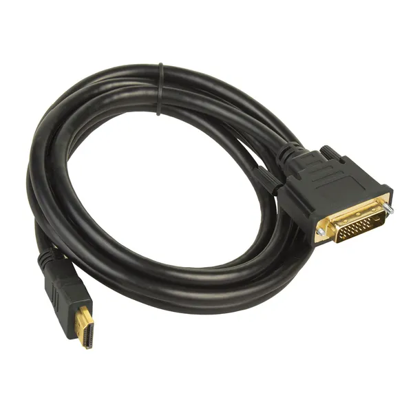 Maclean hdmi-dvi kábel 2m, fullhd, aranyozott