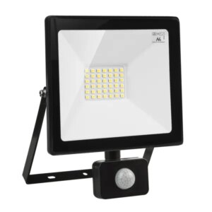 Maclean led reflektor 30w, mozgásérzékelős, ip44, hideg fehér