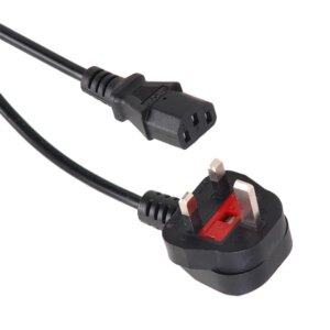 Maclean 3m 3-pin tápkábel számítógépekhez